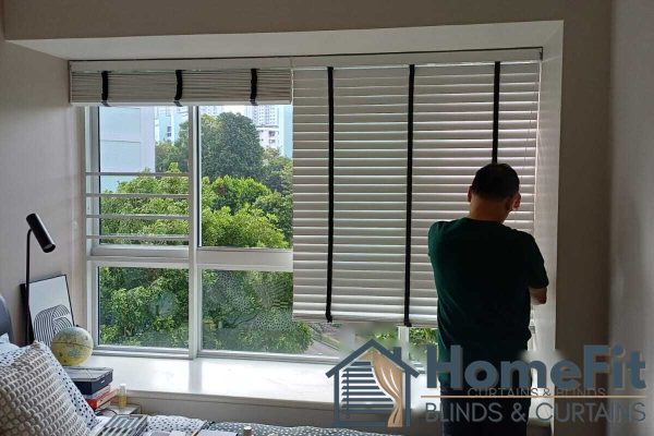 Venetian Blinds Installation - Condo, Alexandra 3 venetian-blinds-installation-homefit-blinds-curtains-singapore-condo-alexandra-03